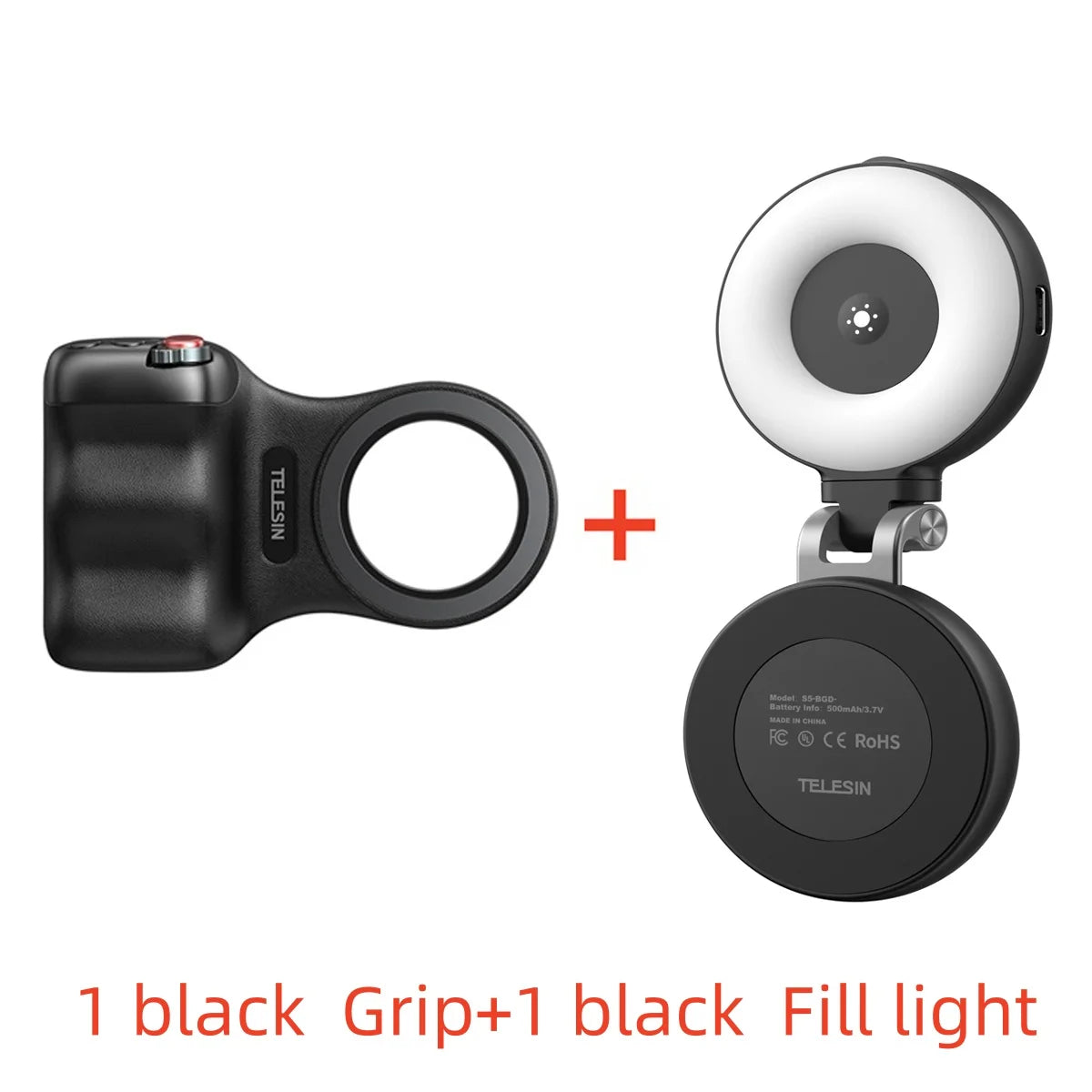 Elevate Your Photography with the TELESIN Magnetic Phone Camera Hand Grip - Remote Control for iPhone, HUAWEI, and SAMSUNG