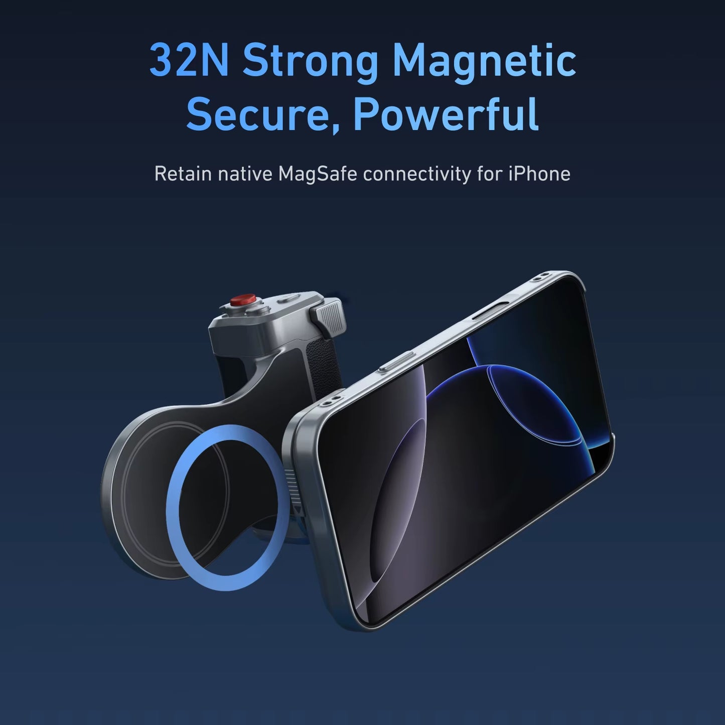 Elevate Your Photography with the TELESIN Magnetic Master Grip Kit for iPhone 17 Pro Max - Complete with Graphene Cooling Case and Ergonomic Handle
