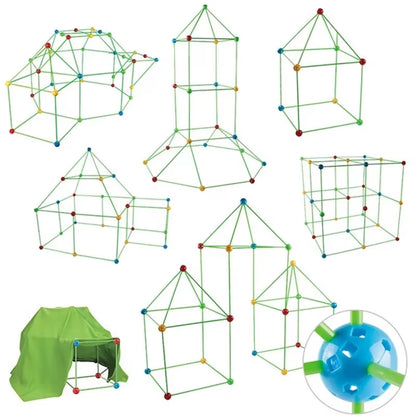 Unlock Creativity with the Ultimate Building Blocks Toy Set - DIY Beaded Tent and Architectural Adventure for Ages 14+