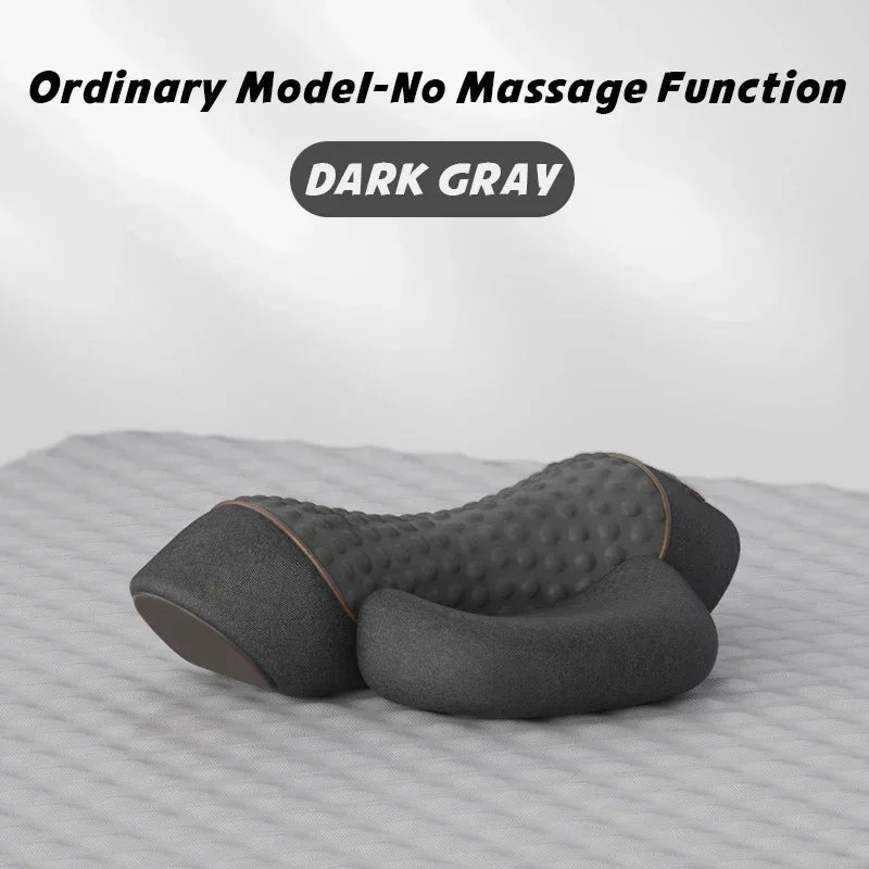 Revolutionary Cervical Memory Foam Pillow with Electric Massage and Hot Compress for Ultimate Neck Support and Relaxation